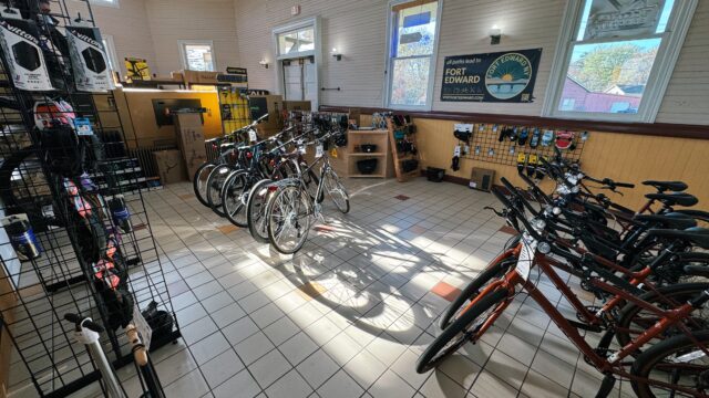 Evergreen Bicycle Works interior