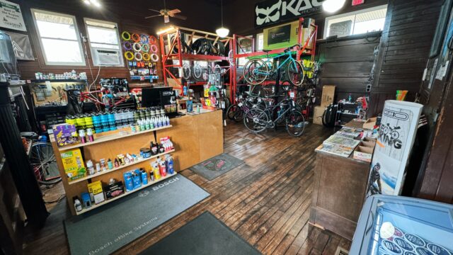 Evergreen Bicycle Works interior