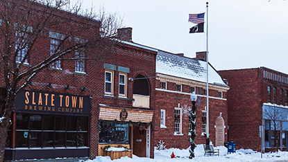 downtown Granville New York