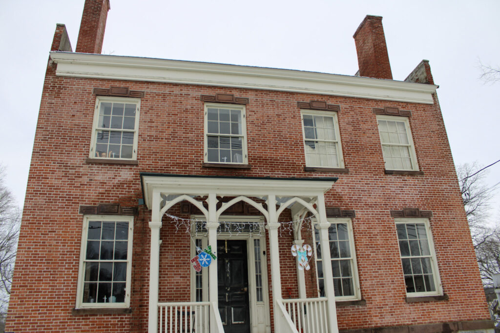 The Ransom Stiles house, a prime example of historic Federal architecture.