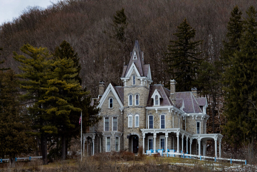 Skene Manor in Whitehall, a historic home rumored to be haunted.