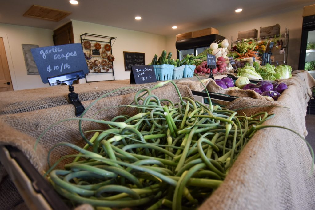 Bernard Farms, a popular farm stand near Cambridge, NY